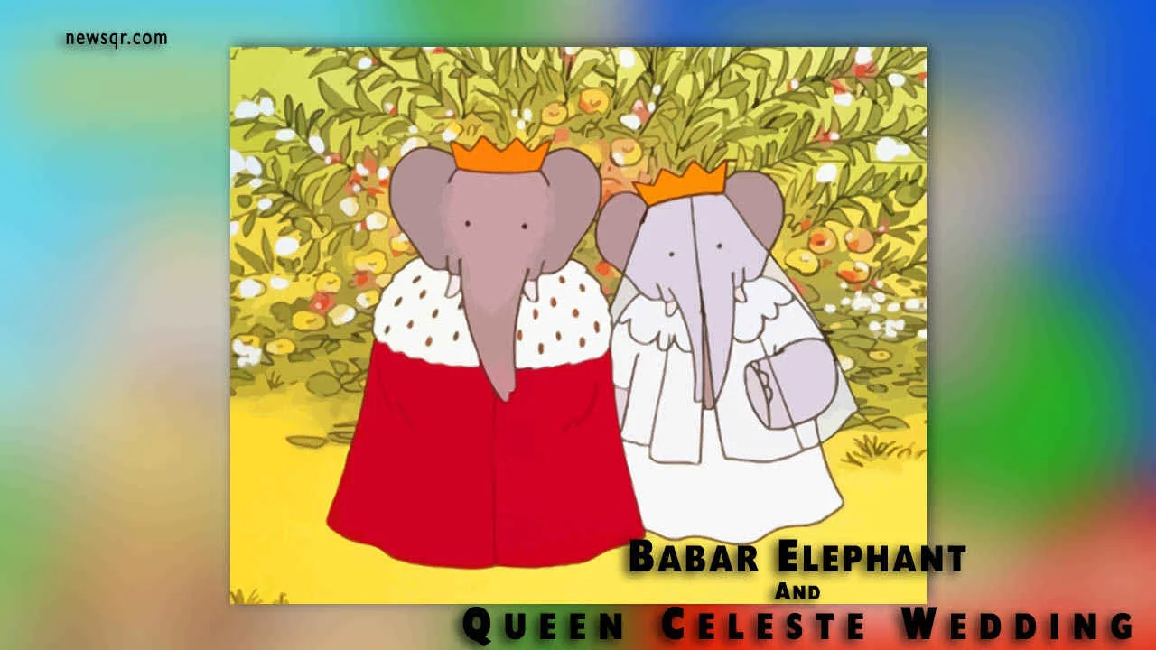 Babar Elephant And Queen Celeste Wedding